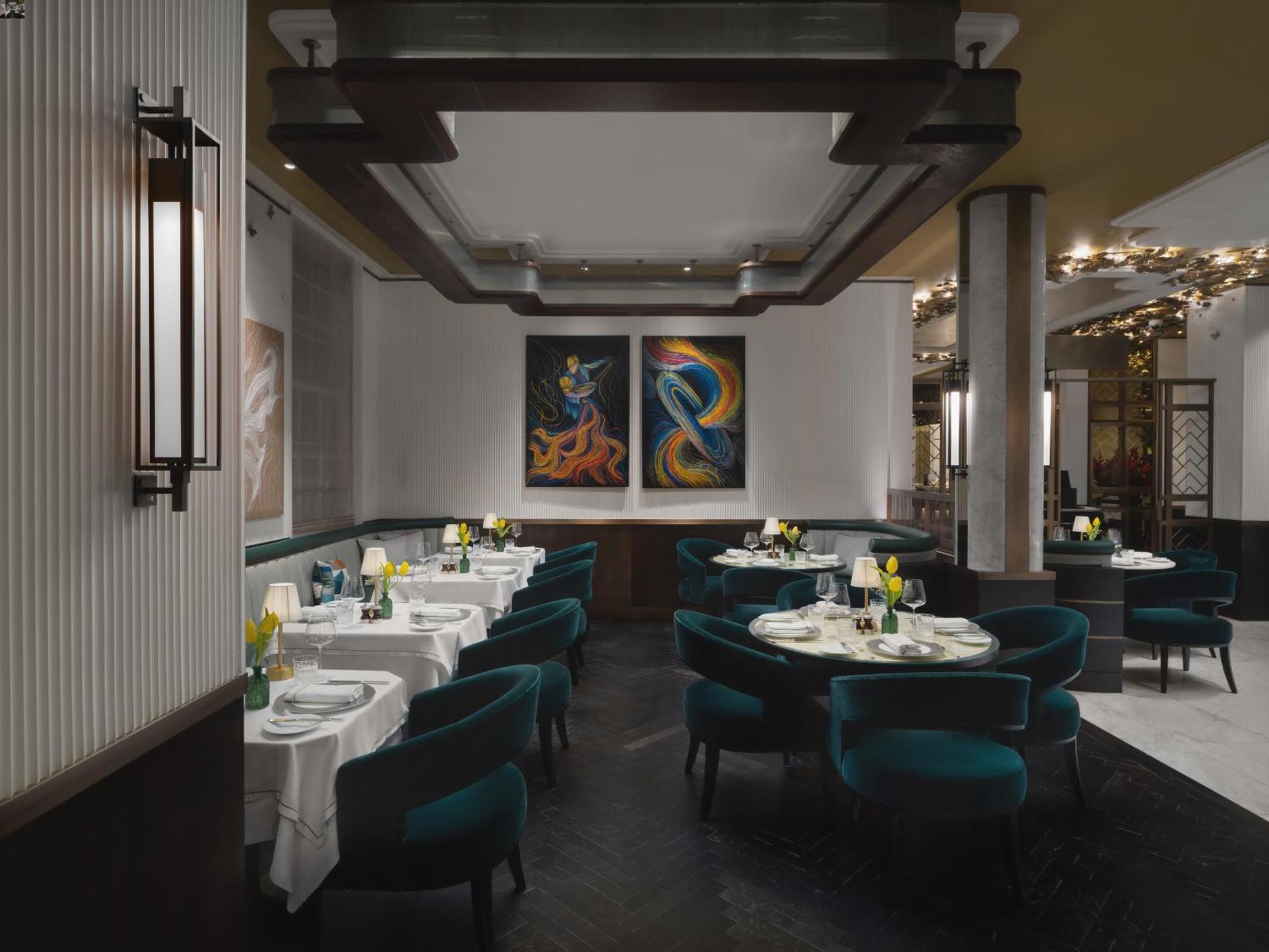 The Biltmore Mayfair Лондон Экстерьер фото The interior of the restaurant
